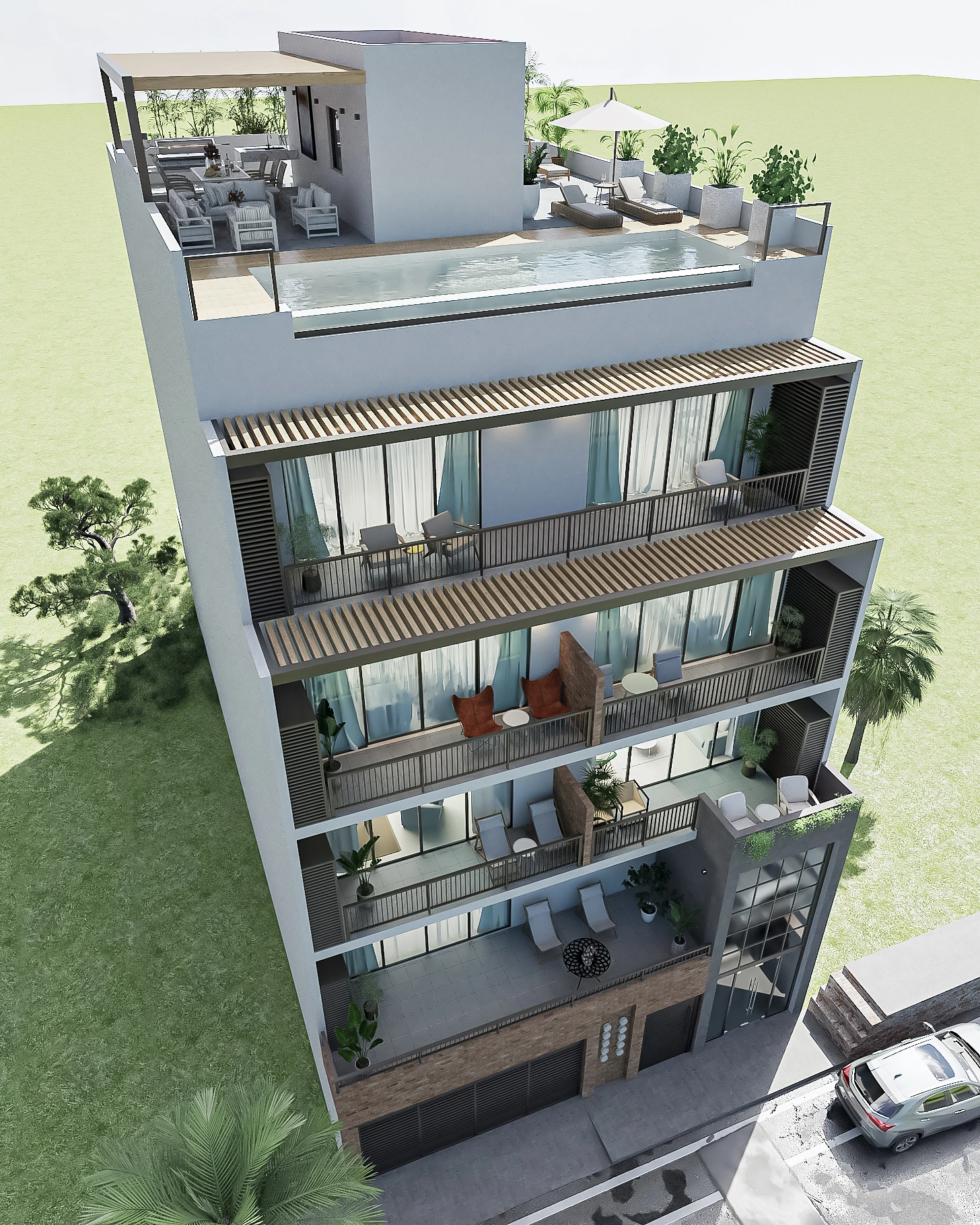 CINCO Living — A smaller building with a bigger sense of place.